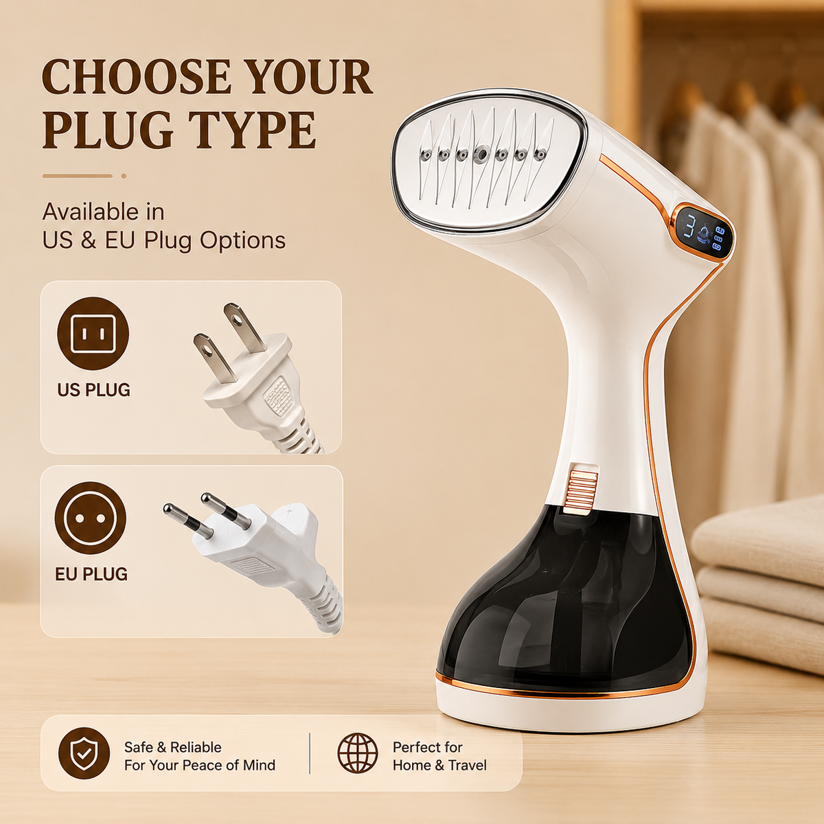 Premium Handheld Garment Steamer