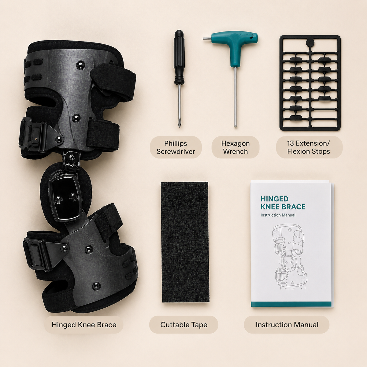 Advanced Motion-Relief Knee Brace
