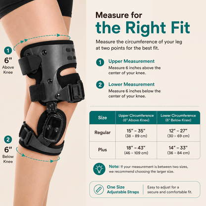 Advanced Motion-Relief Knee Brace