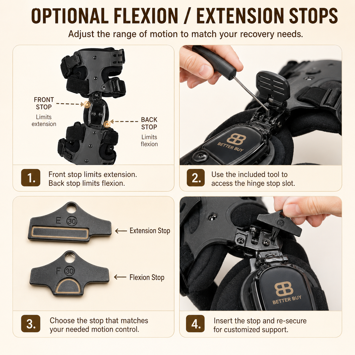Advanced Motion-Relief Knee Brace