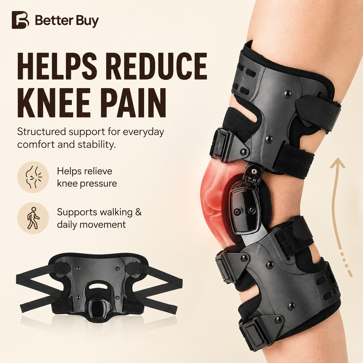 Advanced Motion-Relief Knee Brace