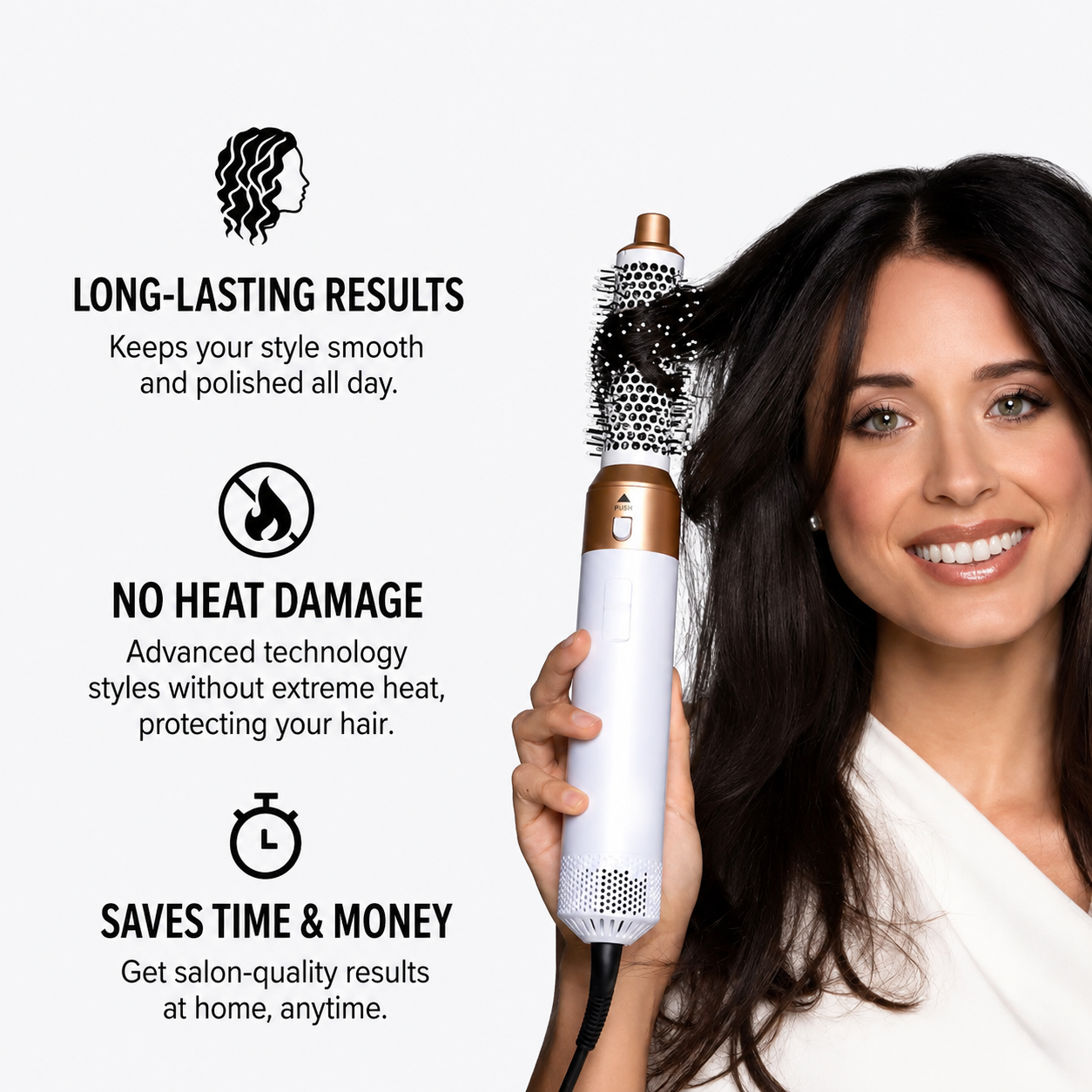 BetterAir 5-in-1 Hair Styler Pro – Curl, Dry, Straighten & Volumize