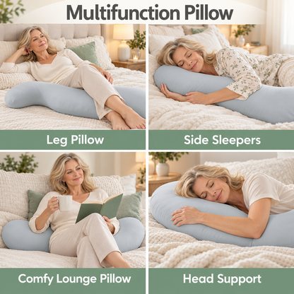 Hip-Align Side Sleeper Support Pillow