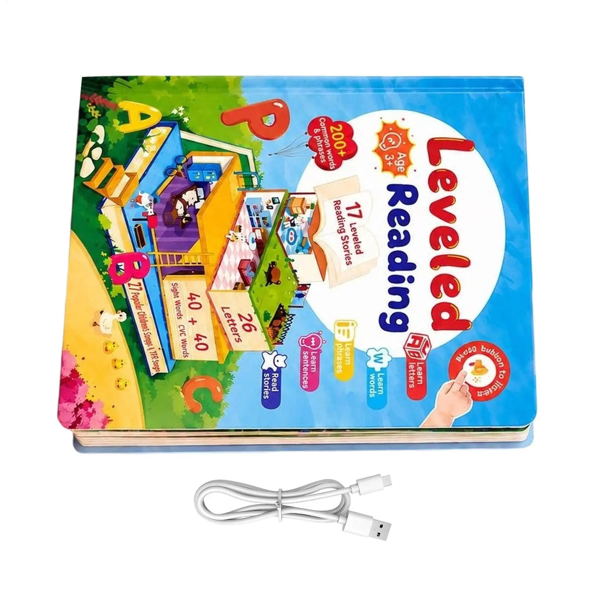 Interactive Talking Book For Kids – Early Learning Audio