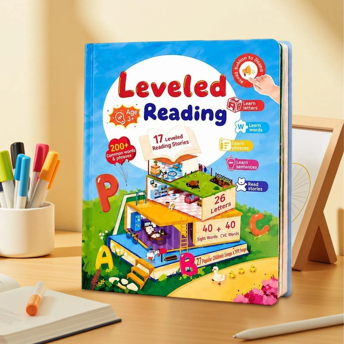 Interactive Talking Book For Kids – Early Learning Audio